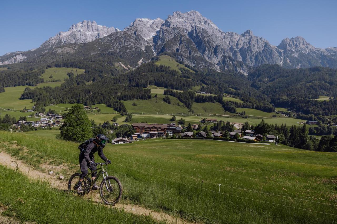 Naturresort Puradies Leogang Bagian luar foto