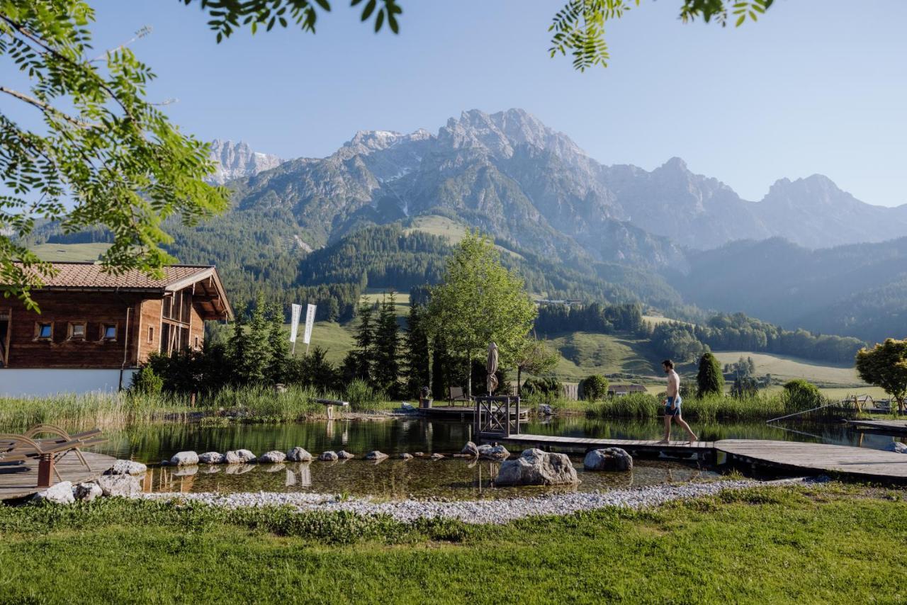 Naturresort Puradies Leogang Bagian luar foto