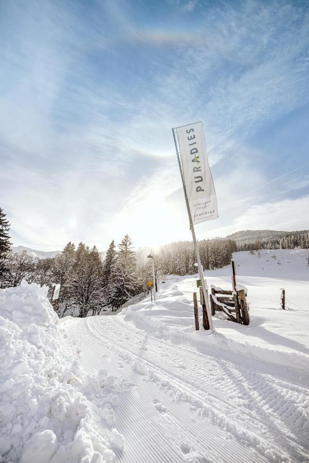Naturresort Puradies Leogang Bagian luar foto