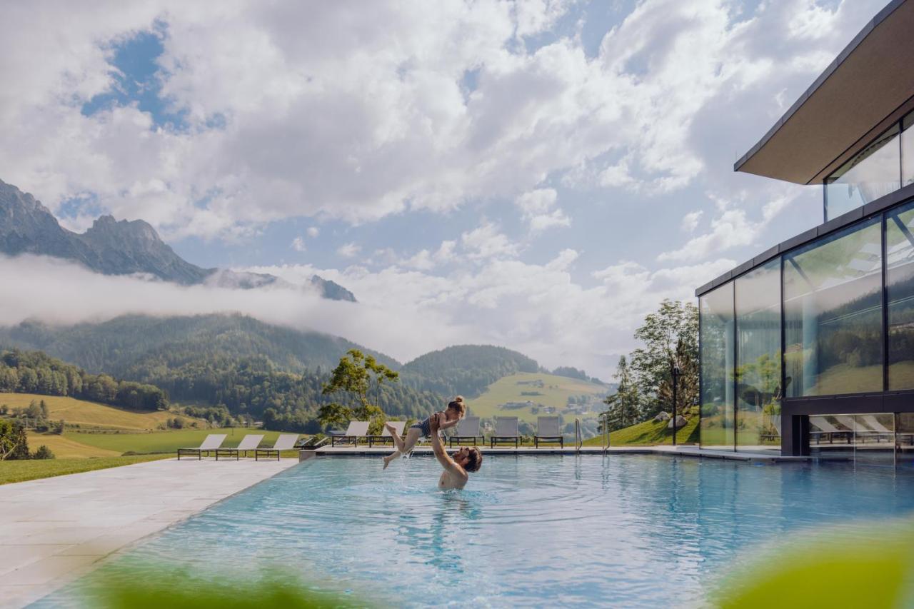 Naturresort Puradies Leogang Bagian luar foto