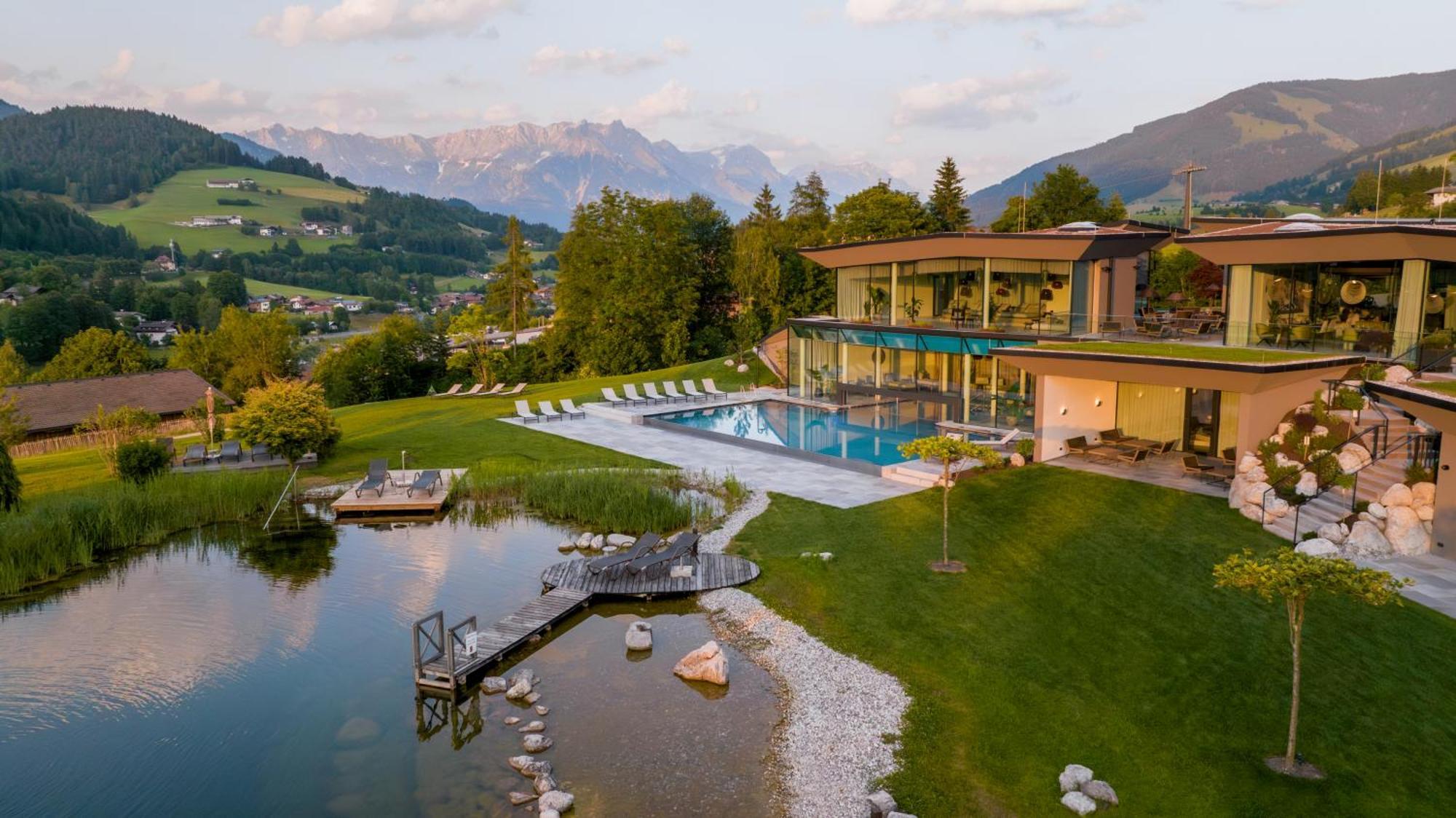 Naturresort Puradies Leogang Bagian luar foto