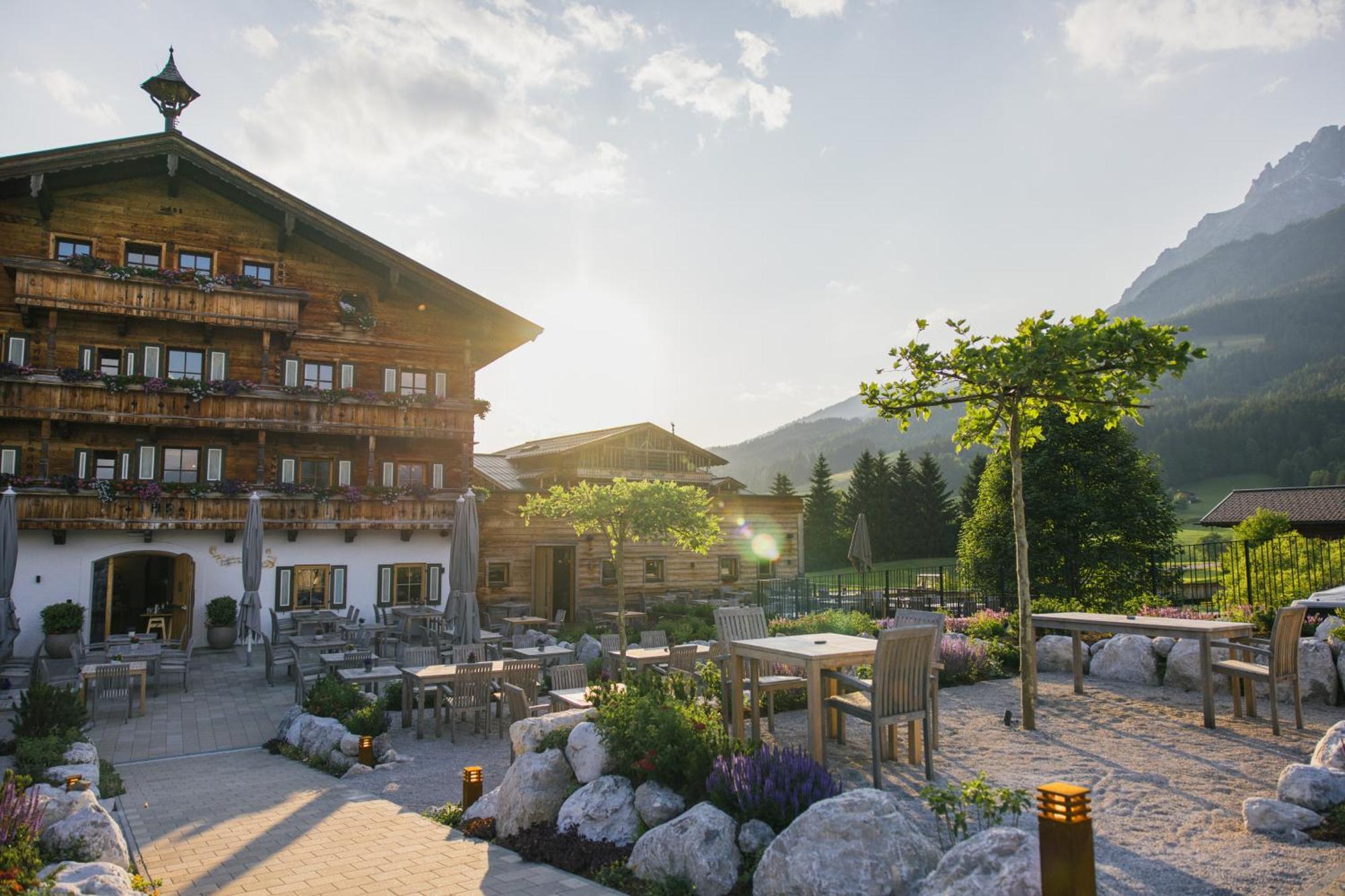 Naturresort Puradies Leogang Bagian luar foto