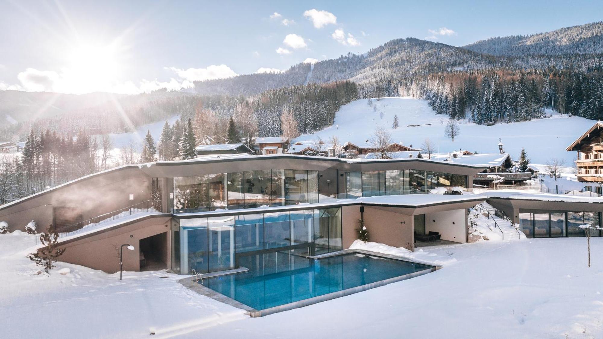 Naturresort Puradies Leogang Bagian luar foto